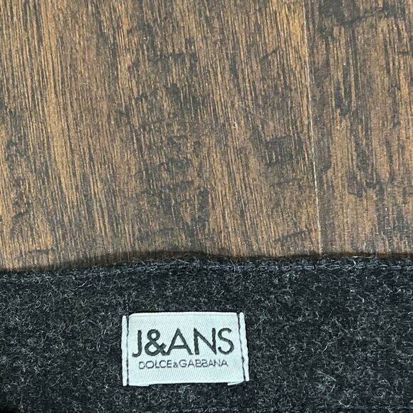 J&ANS Dolce Gabbana Gray Men Wool Pants Made In Italy Size: 36/50 - Picture 9 of 11